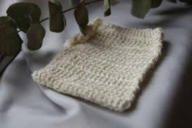 Jute scrub zeepzakje