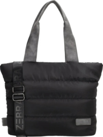 Zebra trend puffer bag Elske  M