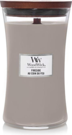 Woodwick large candle Fireside