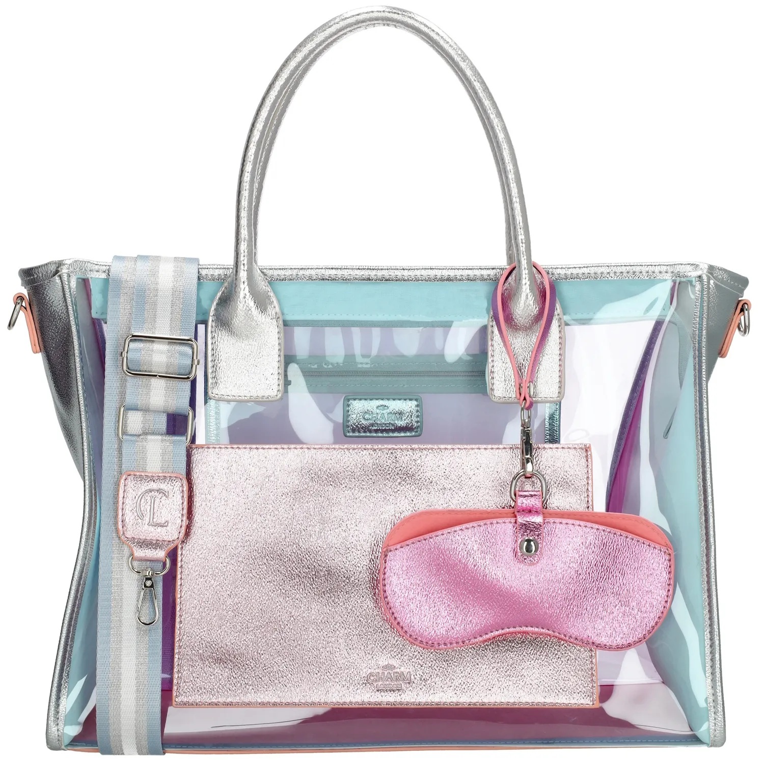 Charm London  La Marina shopper  Blauw of Paars