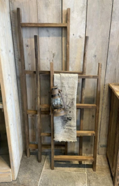 Oud houten decoratie  trapje / laddertje