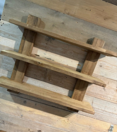 Houten wandrek