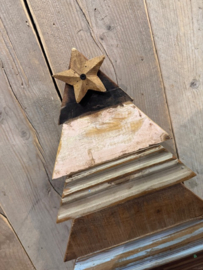 Kerstboom oud hout