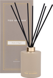 XL Diffuser / Geurstokjes Tonka & Pepper