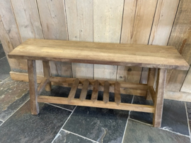 Teak houten bankje