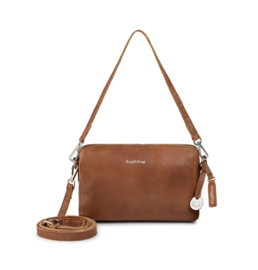 Bag2Bag tasje Nice Cognac / zilver
