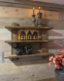 Houten wandrek