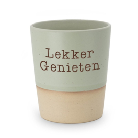 Mok / beker met tekst