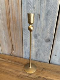 Slanke kandelaar goud