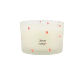 Zusss geurkaars in wikkel  lieve mama