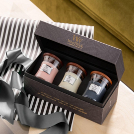 Woodwick Gift Set Deluxe Mini Jar Floral