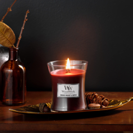 WoodWick Mini Candle Smoked Walnut & Maple