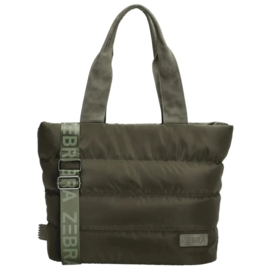 Zebra trend puffer bag Elske  M