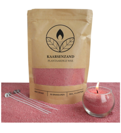 Kaarsenzand 400 gr incl 4 x lont