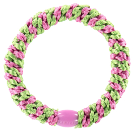 Kknekki elastiek Grass Green-Bubblegum