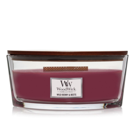 Woodwick Ellipse  candle  Wild Berry Beets