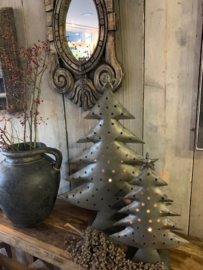 Xmas tree antique steel