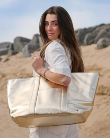 Shopper / strandtas Bora Bora Metallic