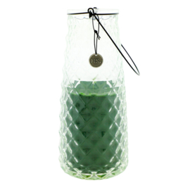 Home society wax glas candle