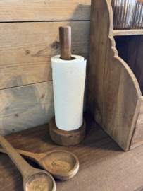 Keukenrolhouder hout