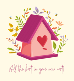 All the best in your new nest!
