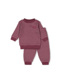 Feetje wafel pyjama wijn melange