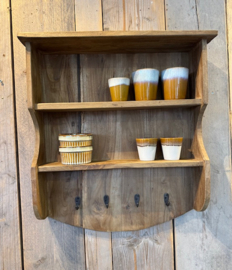 Houten kruidenrek / keukenrek / wandrekje