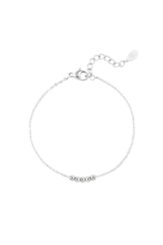 Klassieke armband met bolletjes