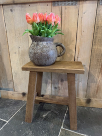Houten bankje / krukje  40 cm