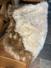 Imitatie schapenvacht / decoratie vachtje