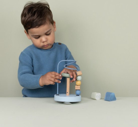 Little Dutch activiteitenspiraal blauw / roze