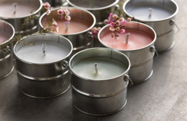 Buitenkaars  in blik blossom
