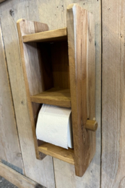 Houten toiletrolhouder