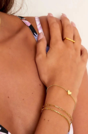 Armband met hart