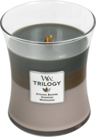 WoodWick Trilogy medium Cozy Cabin