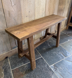 Teakhouten bankje 80 cm