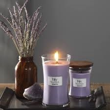 Woodwick Lavender Spa Mini Candle