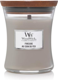 Woodwick medium candle Fireside