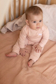 Feetje wafel pyjama old pink