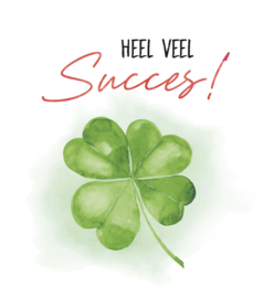 Heel Veel Succes!