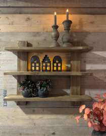 Houten wandrek