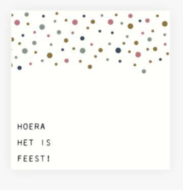 Zusss servetten Hoera het is feest !