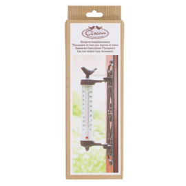 Gietijzeren Wandthermometer