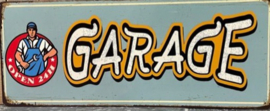 Tekstbord Garage