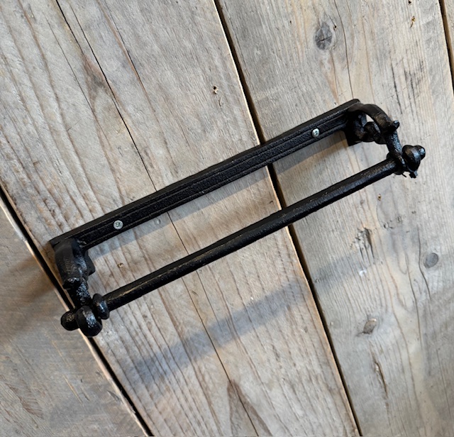 Hangende keukenrolhouder strak