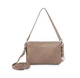 Bag2Bag tas Nice Grey silver