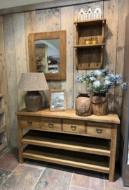 Mooie grote sidetable / dressoir met lades en onderblad