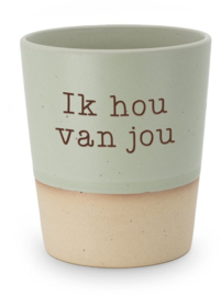 Mok / beker met tekst