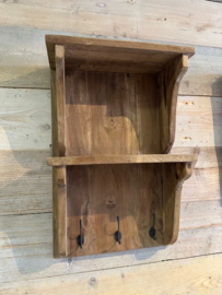 Houten wandrek / kapstok
