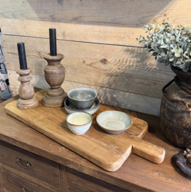 Houten  plank  - tapasplank met handgreep